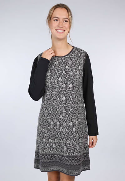 Strickkleid Ella  - ebony