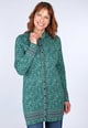 Strickmantel Simmika  - bottle green