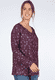 Langarmshirt Adisara - plum