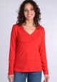 Langarmshirt Virginy - burnt orange