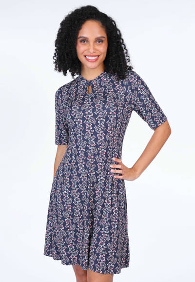 Kleid Medea - navy