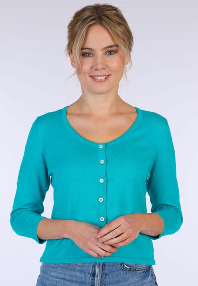 Strickjacke Liselotte dot - horizon
