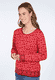 Strickpullover Annegret  - red wine