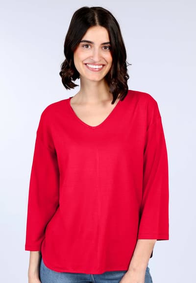 3/4-Arm-Shirt Betzili  - rubin