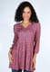 Tunika Derigina paisley - raspberry