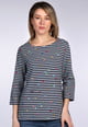 Sweater Holma Dot - navy