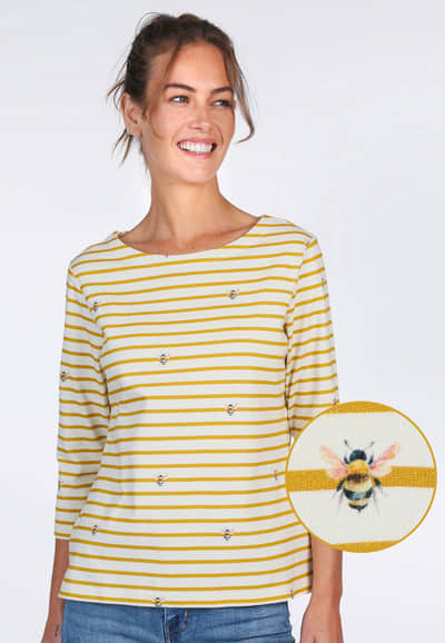 Sweatshirt Holma  - yellow