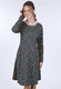 Kleid Thyrina romantic - black