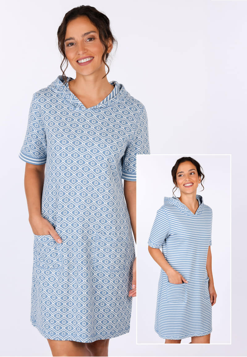 Wendekleid Tiraja - blue shadow