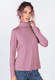 Rollkragenshirt Adaa - dusty orchid