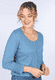 Strickjacke Lisella - swedish blue