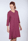 Kleid Astrifa - deep purple