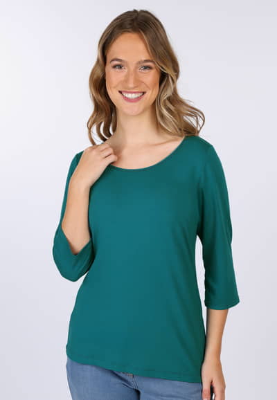 3/4-Arm-Shirt Mabel  - ocean