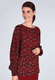Bluse Shelby  - dark grape