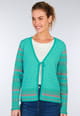 Strickjacke Fridi porcelain - atlantis