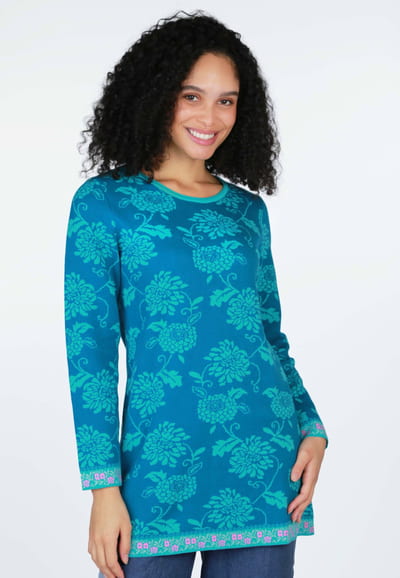Strickpullover Lynette - ocean