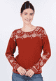 Strickpullover Flekka - spice