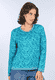 Strickpullover Annegret - ocean