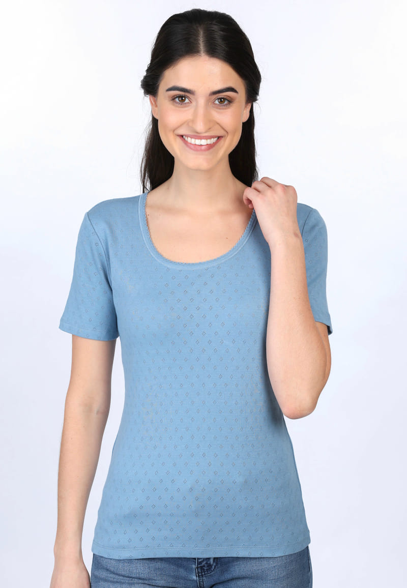 T-Shirt Maren - blue shadow