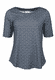 T-Shirt Nini feather  - navy