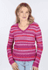 Strickpullover Birtha - rubin