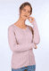 Strickjacke Natascha - rose