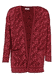 Strickjacke Tati wild blossom - dark grape