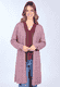 Strickjacke Solene  - dusty orchid