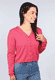 Strickjacke Valea  - pink
