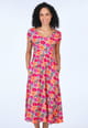 Kleid Violaine - rouge