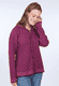 Strickjacke Katleena  - deep purple