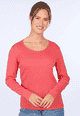 Langarmshirt Malin - magnolie