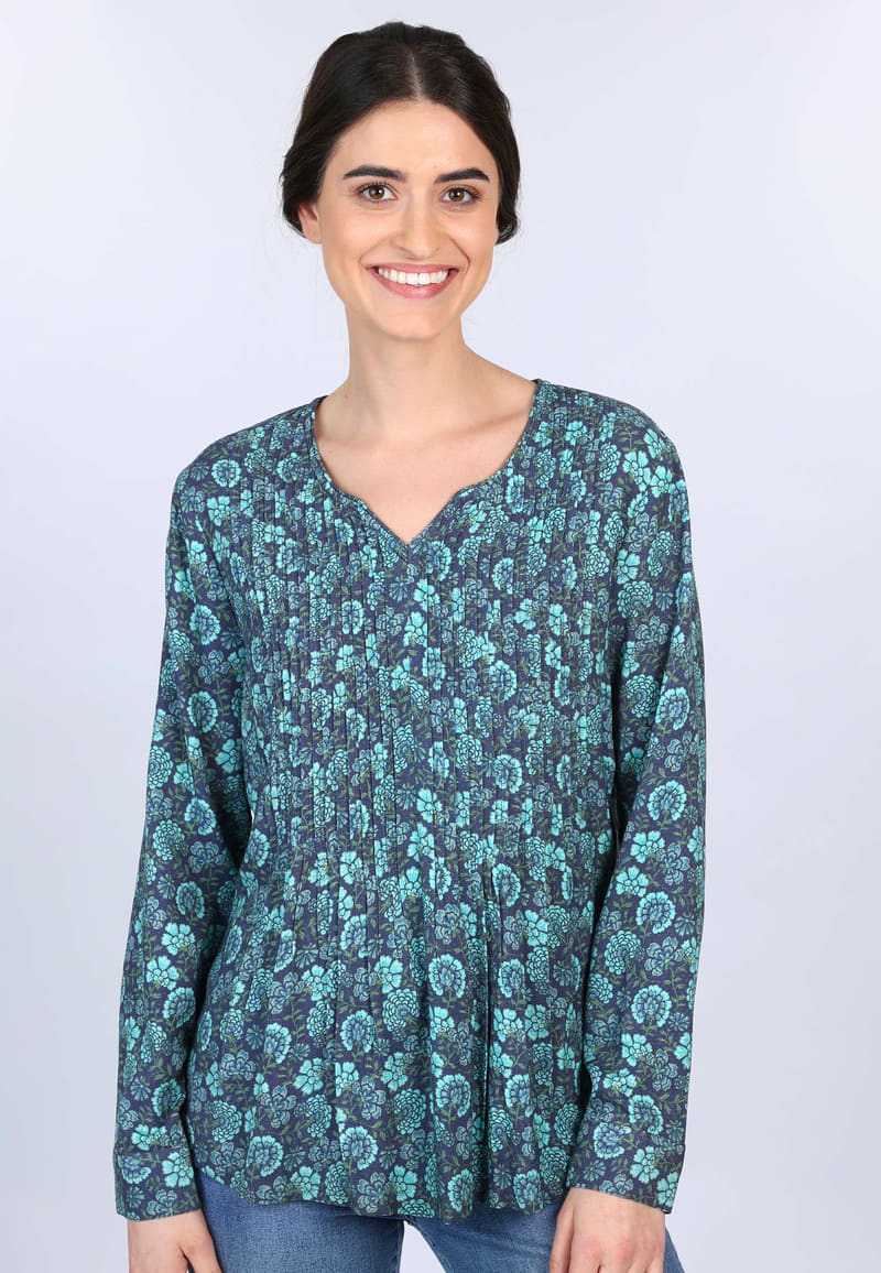 Bluse Irmeli - navy