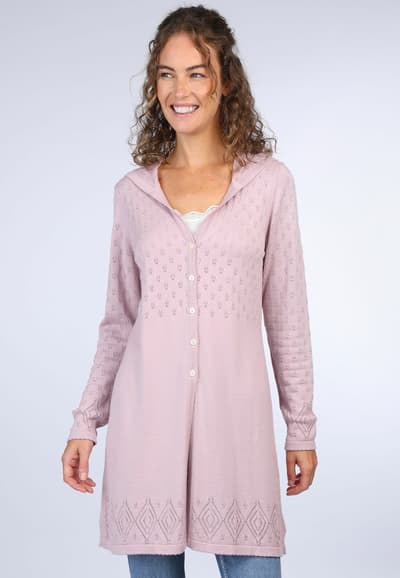 Strickmantel Brenda - rose