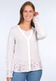Strickjacke Casiana - ivory