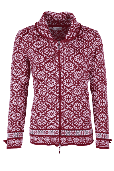 Strickjacke Sofilja Nordiska - wine