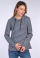 Hoodie Hilja Dot  - navy