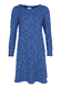 Kleid Thyrina romantic - indigo