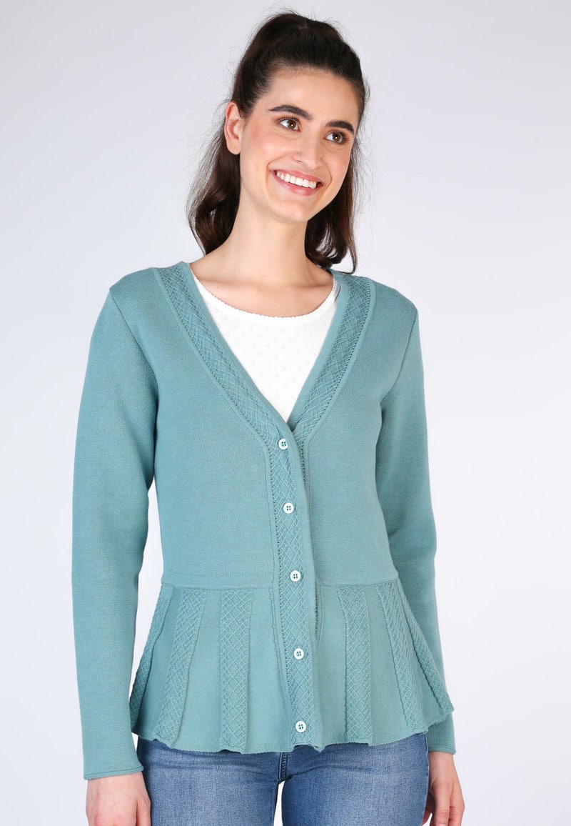 Strickjacke Amicia - blue pearl