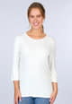 3/4-Arm-Shirt Mabel  - ivory