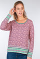 Pullover Josefine garland - lavender