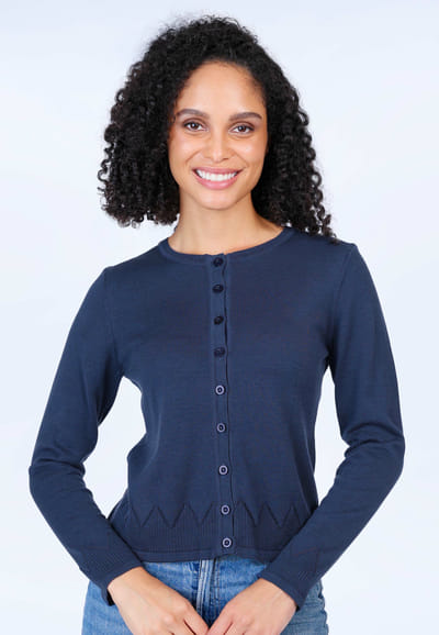 Strickjacke Manon - navy
