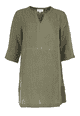 Leinentunika Tiara - olive