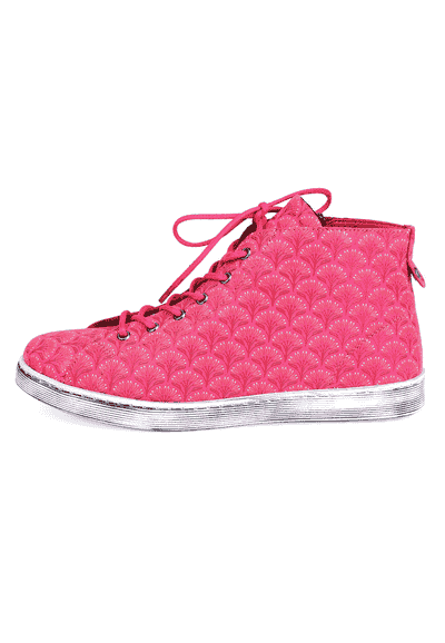 Sneaker Loa flower - cerise