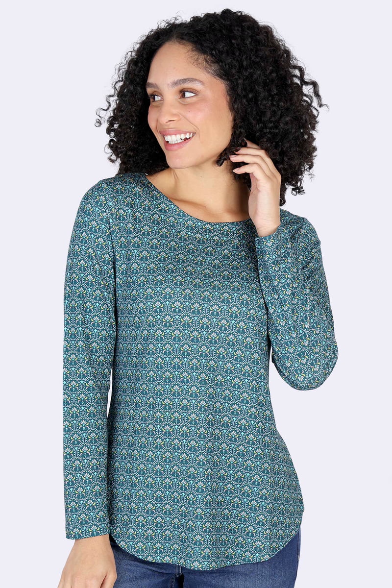 Langarmshirt Ninima  - lake