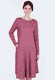 Kleid Yvettina  - plum