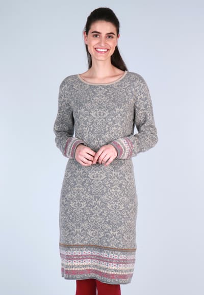 Strickkleid Suri oriental - grey