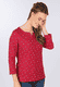 3/4-Arm-Shirt Gabriellea - cerise