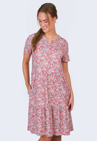 Kleid Iveta mille fleur - rose