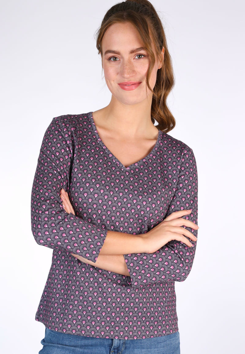 3/4-Armshirt Polinchen  - ebony